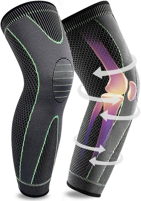 Full Leg Knee Pads with Support Belt (Original China)