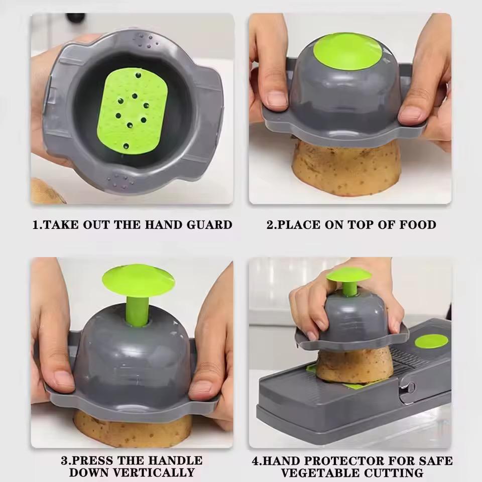 16-in-1 Vegetable Cutter & Slicer – Multifunctional Kitchen Tool