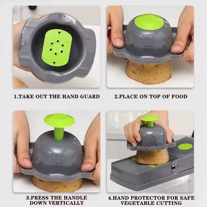 16-in-1 Vegetable Cutter & Slicer – Multifunctional Kitchen Tool