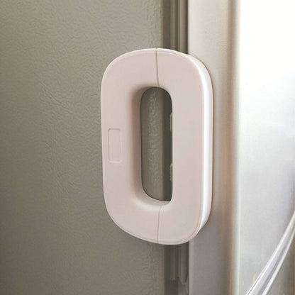 Fridge & Freezer Child Safety Lock – Self-Adhesive, Easy One-Hand Use