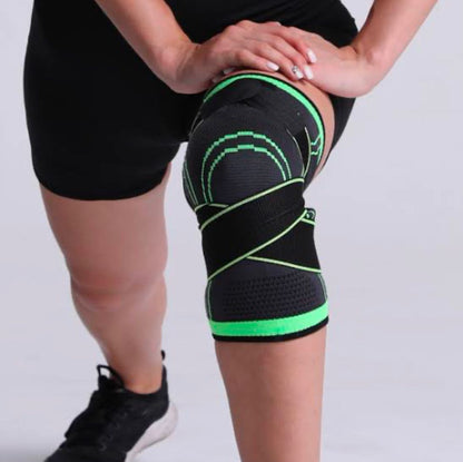 3D Pressure Weave Knee Support Band – Adjustable Compression Brace for Men & Women
