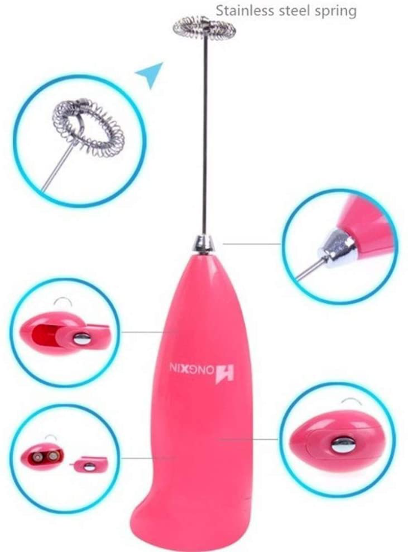 Mini Coffee Beater & Milk Frother – Battery Operated Hand Mixer