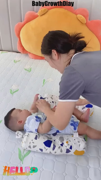 Soft Baby Sleeping Pillow – Printed Newborn Cushion with Head & Neck Support